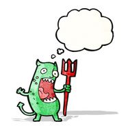 cartoon little devil N44