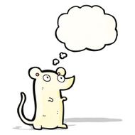 cartoon cute little mouse