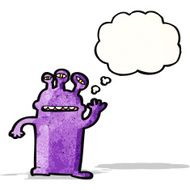 cartoon friendly alien