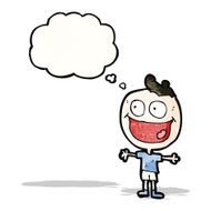 grinning boy cartoon