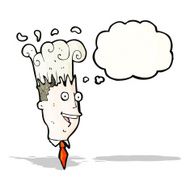 Exploding Head Cartoon N7