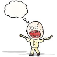 cartoon crazy madman N2