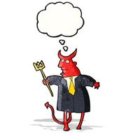 cartoon devil in suit N2