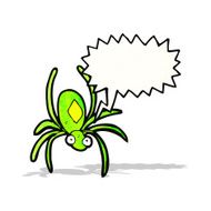 poison spider cartoon