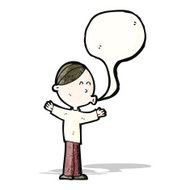 cartoon whistling man N2