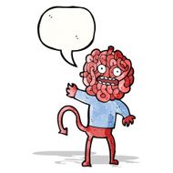 cartoon spaghetti monster