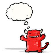 cartoon little devil N45