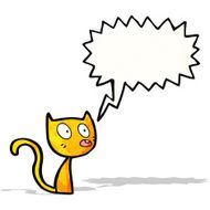 cartoon little cat N5