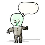 Cartoon Alien N68