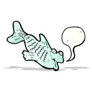 cartoon talking fish