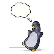 Cartoon penguin N23