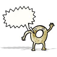 Donut Cartoon Character N4