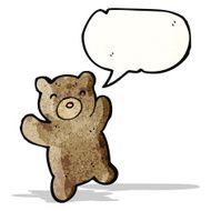 cartoon teddy bear N22