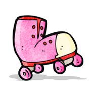 cartoon roller boot N6
