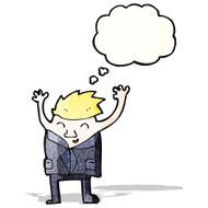 cartoon man with hands in air N2
