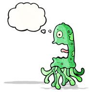 crazy jellyfish cartoon