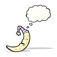 Cartoon Moon N10