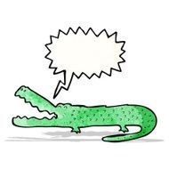 Cartoon Crocodile N29