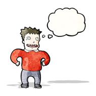 cartoon excited man N18