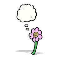 cartoon flower N89