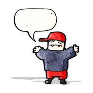cartoon boy with speech bubble N2