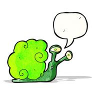 cartoon magic snail