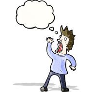 cartoon terrified man N18