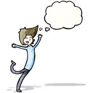 cartoon dancing man N23
