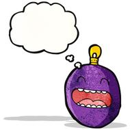 Cartoon Christmas Bauble N26
