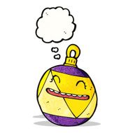 Cartoon Christmas Bauble N28