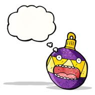 Cartoon Christmas Bauble N29