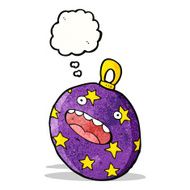 Cartoon Christmas Bauble N31