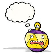 Cartoon Christmas Bauble N33