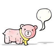 Cartoon Bear N38