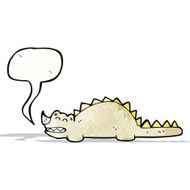 cartoon dinosaur N46