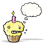 cartoon cupcake N37