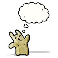 Funny cartoon rabbit N14