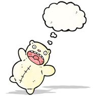 funny polar bear teddy