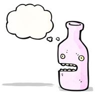 bottle cartoon character N4