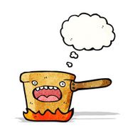 cartoon copper saucepan N2