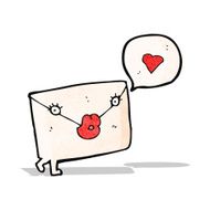cartoon love letter N5