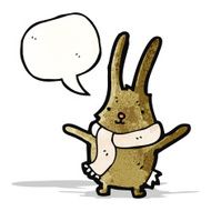 Cartoon little rabbit N4