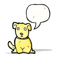 cartoon little dog N36