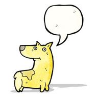 cartoon little dog N37