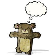 cartoon teddy bear N26