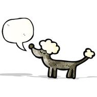 Cartoon Poodle N18