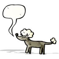 Cartoon Poodle N19