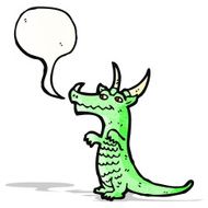Cartoon Dragon N23