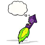 Cartoon Firework Rocket N8