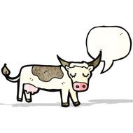 Cartoon Cow N43